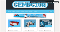Desktop Screenshot of gembcior.pl